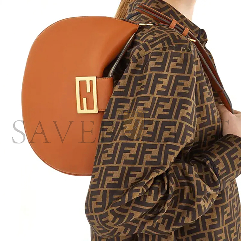 FENDI CROISSANT SHOULDER BAG 8BR790AF2PF1C6J (30*23*1cm)
